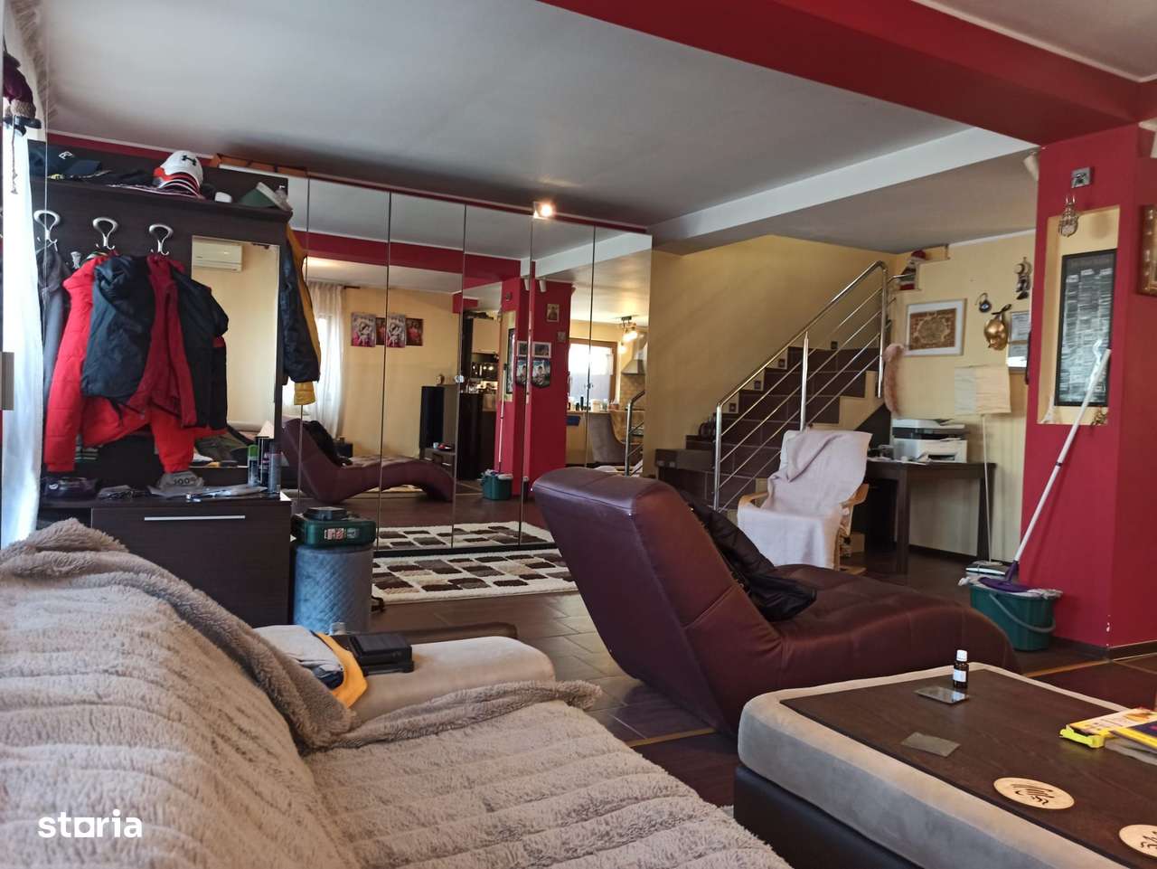 vila ind.5cam,3bai,mob-util complet/centruPopesti Leordeni-Mega Im-0