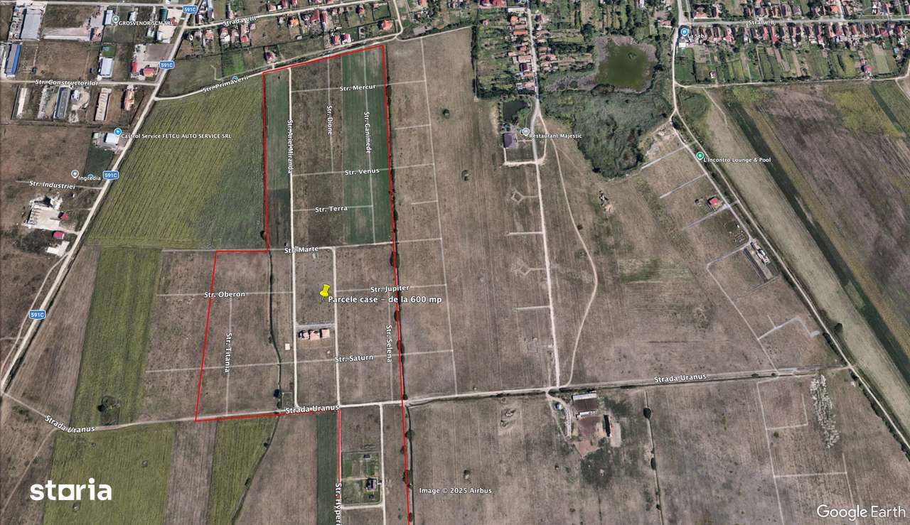 Teren intravilan constructii case-Sacalaz - Imagine principală: 2/4