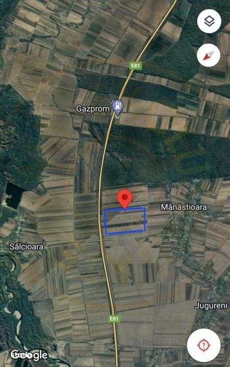 Teren Autostrada A1 24ha pentru balastiera - Imagine principală: 3/8