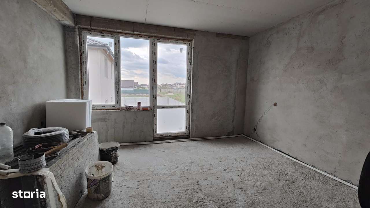 Duplex P+1+M, 251 mp utili, teren 340 mp – Domnești-9