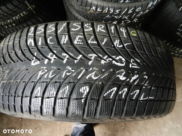 Opona pojedyńcza 255/55r19 michelin latitude alpin la2 6mm zima - 1