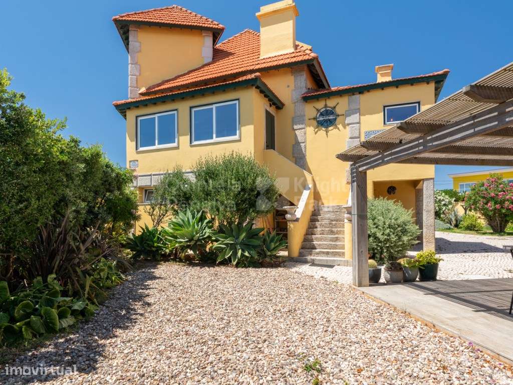 Moradia T5+T1 com móveis e vista mar para arrendar na Parede - Grande imagem: 2/46