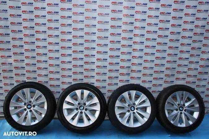 Jante Aliaj Aluminiu Roti BMW Seria 5 E60 / E61 225/50 R17 / 71/2Jx17EH2 5x120 DUNLOP M+S DE IARNA  COD: 6758775 / 0544070 - 1