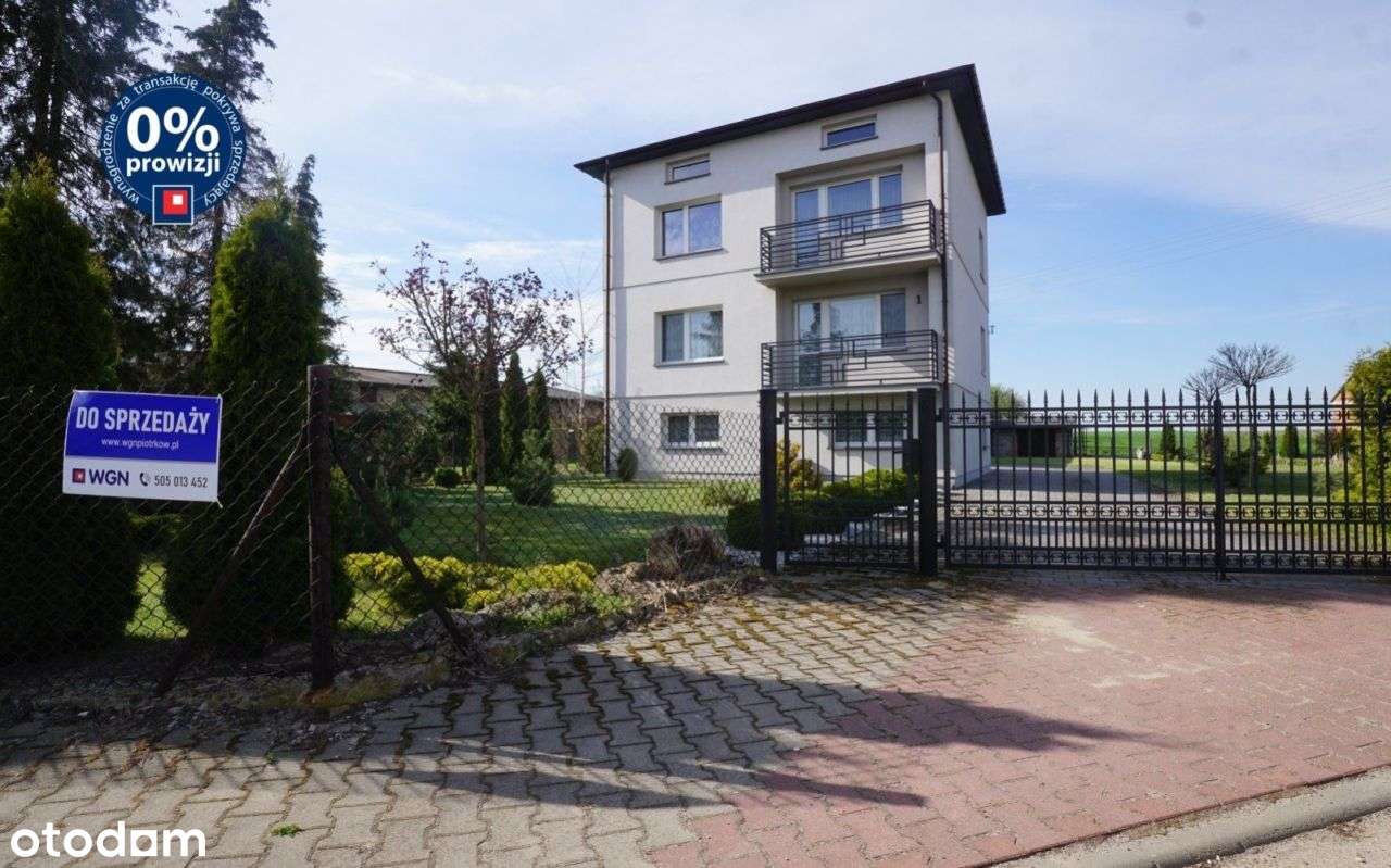 Praktyczny dom z dużym terenem..