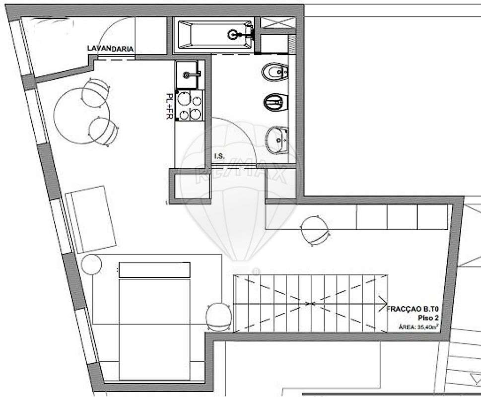 Apartamento T0 para venda-34