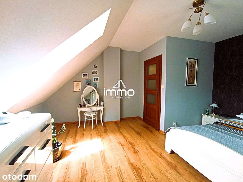 SOSNÓWKA, gm. Twardogóra - piękny dom z garażem w otulinie lasu-14