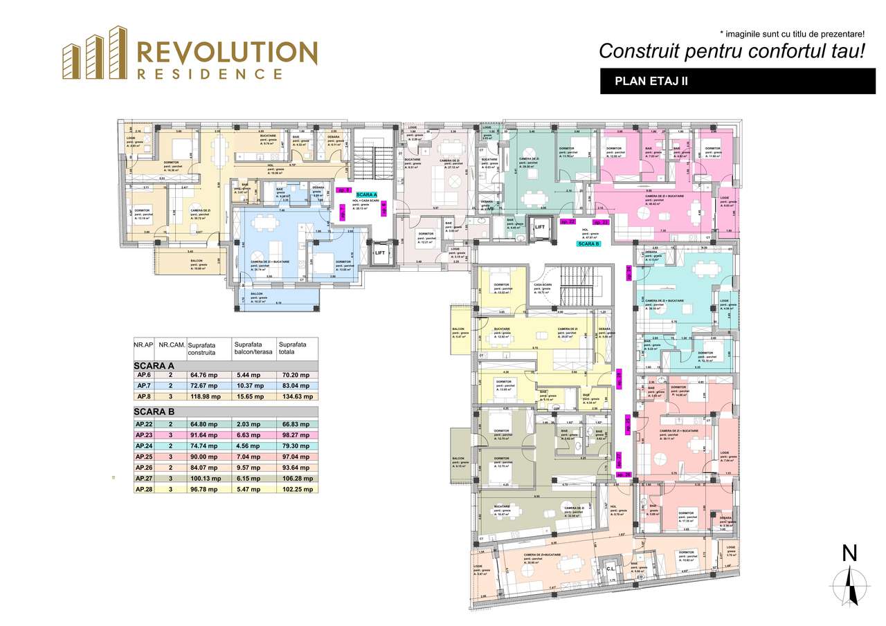 NEW! COMISION 0% - Apartamente cu 3 camere - Mihai Viteazu 5,Baia Mare-7