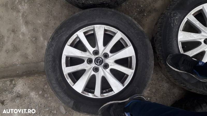 Set complet jante 17'' Mazda CX5 cu anvelope. - 4