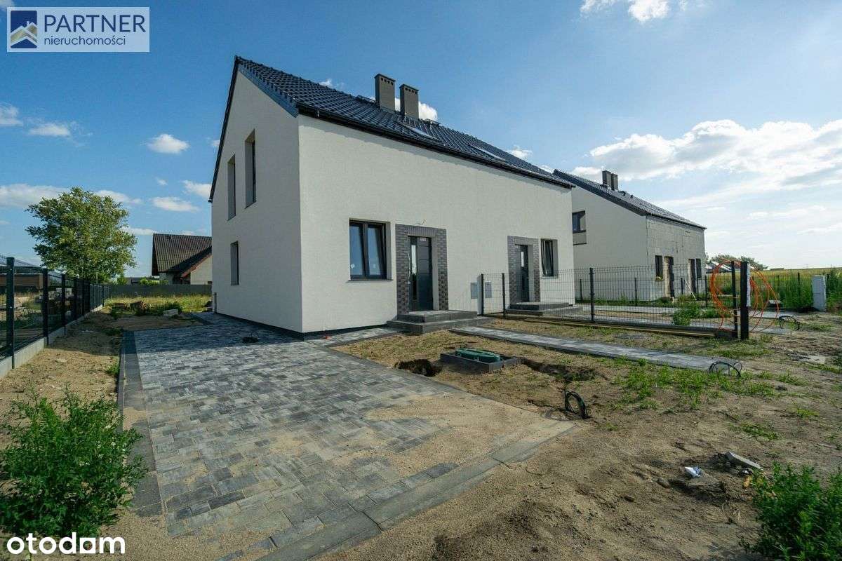 Bliźniak 81,86 m2 | Działka 426 m2 | Stan dewelope
