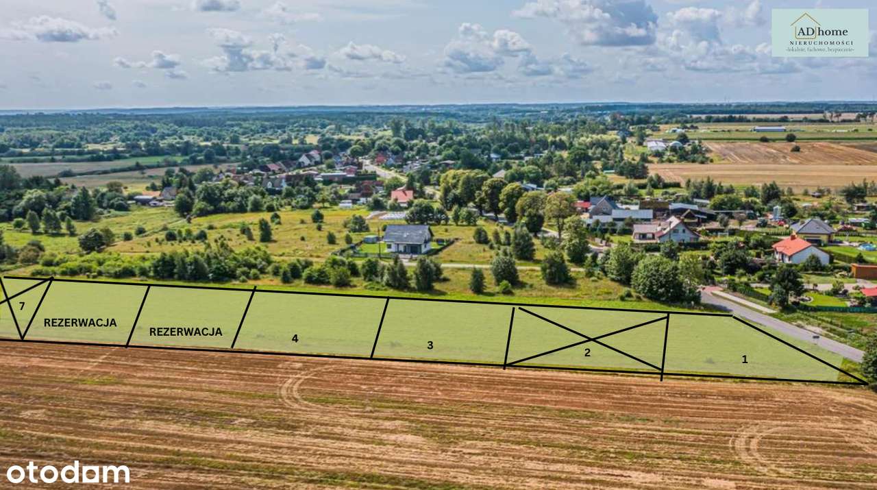 Piękne działki budowlane 20 km od morza!-4