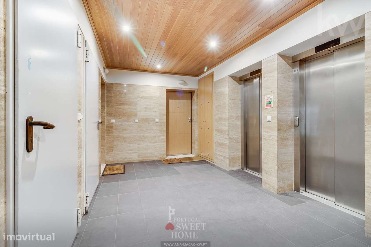 Queijas - Apartamento T2 c/garagem, para Arrendar- Condominio fechado - Grande imagem: 4/38