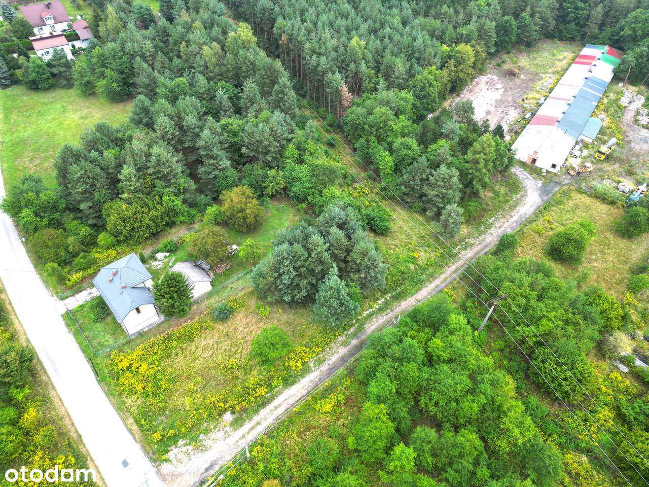 Działka usługowo - budowlana  19,5 ara vat 23% Libiąż ul. Gromiecka-3