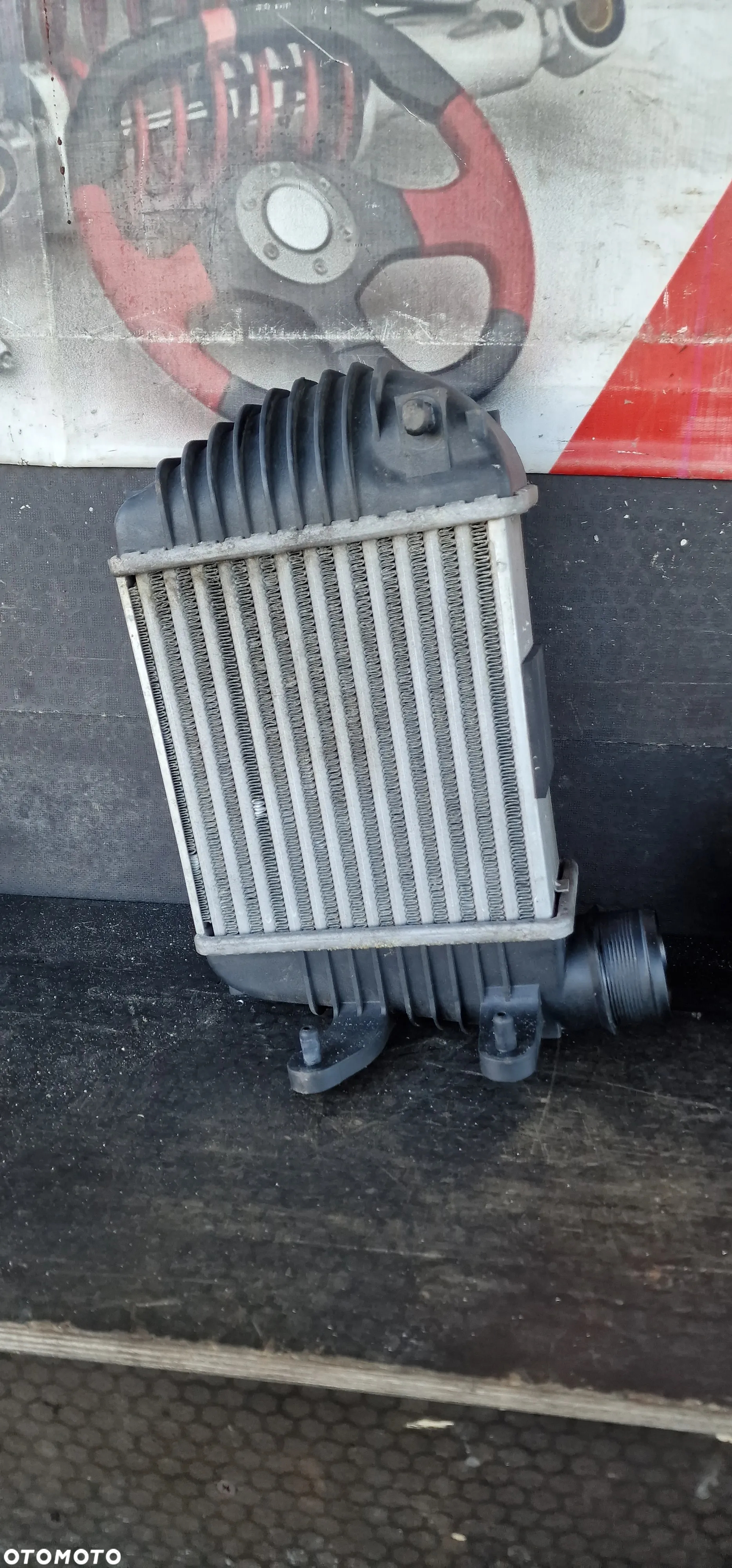 CHŁODNICA INTERCOOLER LEWY 4F0145806R AUDI A6 C6 2.7 tdi - 3