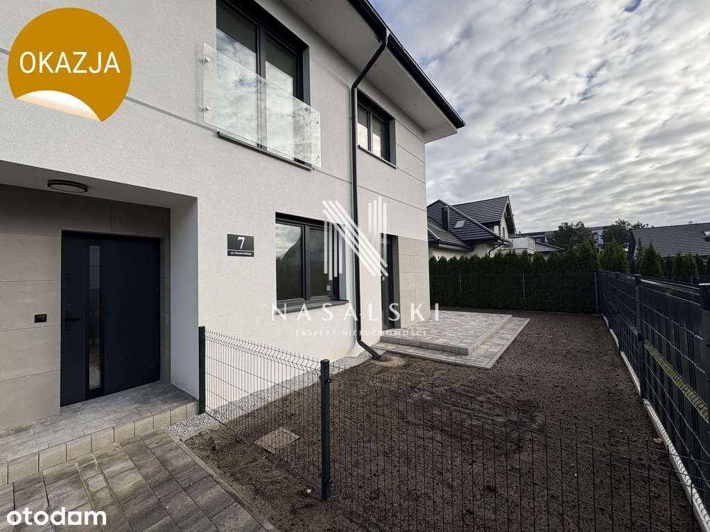 Dom w zabudowie bliźniaczej z ogródkiem i tarasem - Pełny obrazek: 3/9