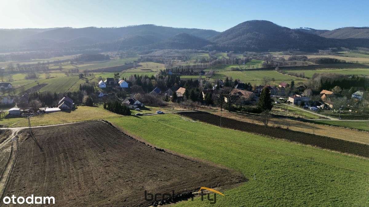 Działka z warunkami zabudowy | Widok na Góry Sowie - Pełny obrazek: 4/12