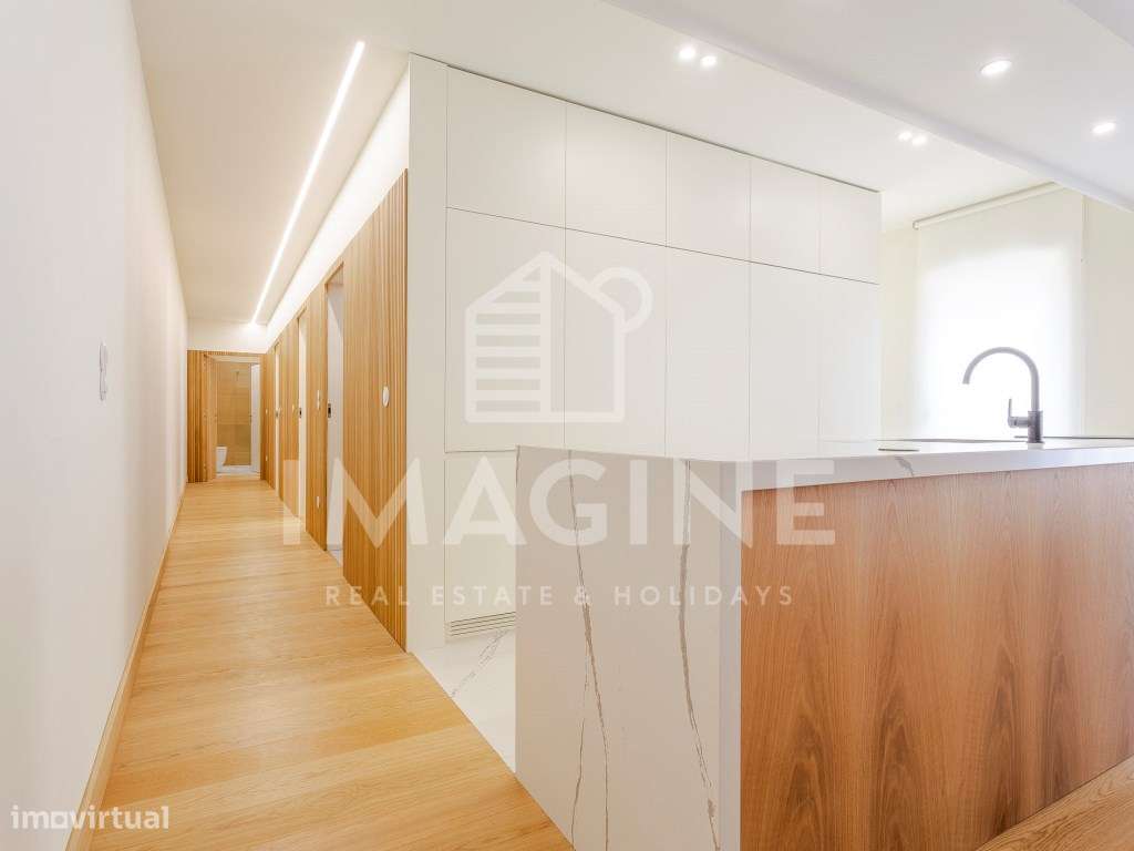 Apartamento T3, na Baixa de Setúbal: Arquitectura Moderna - Grande imagem: 5/44