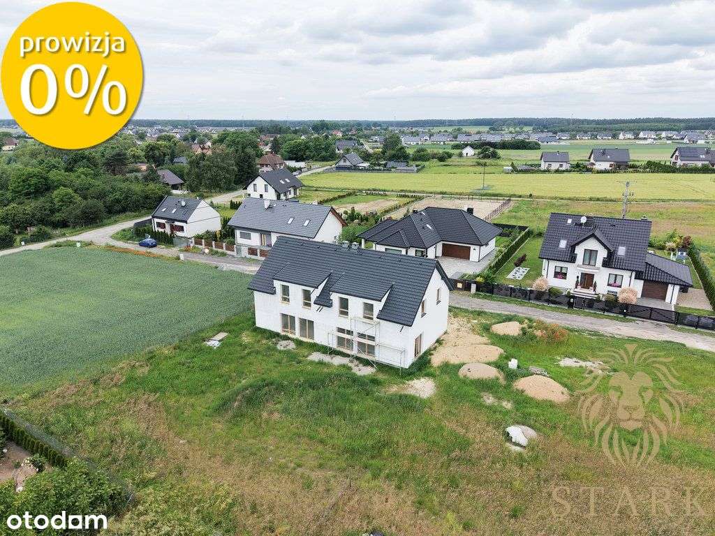 Bliźniak, 3 sypialnie, Grzędzice