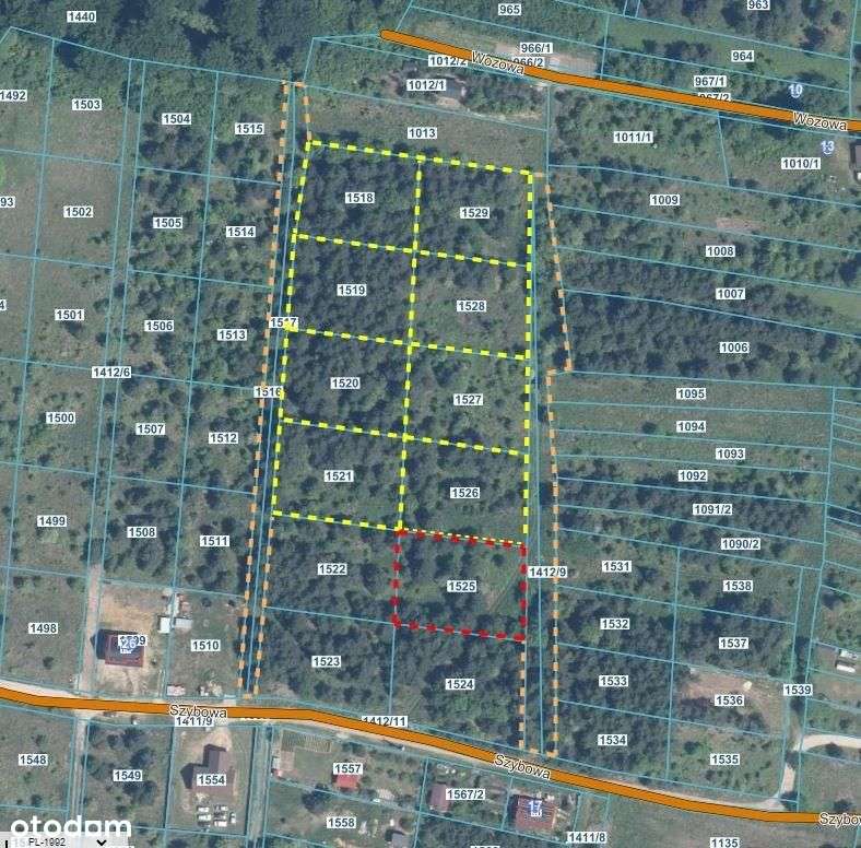 Działka, 1 550 m², Niesułowice - Pełny obrazek: 5/5