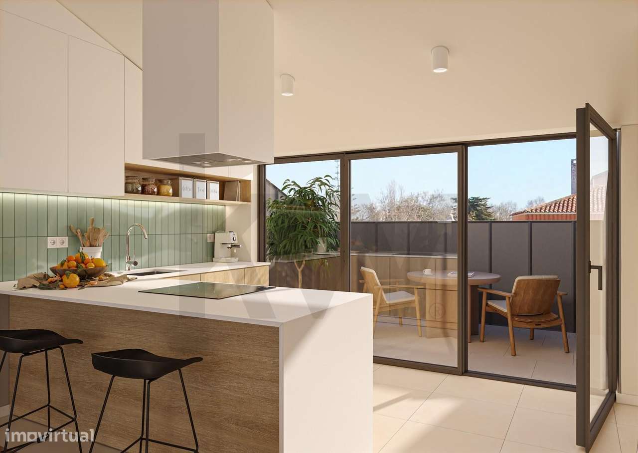 T2 com terraço no Jardim Emídia – O novo refúgio urbano de Carcavelos-9