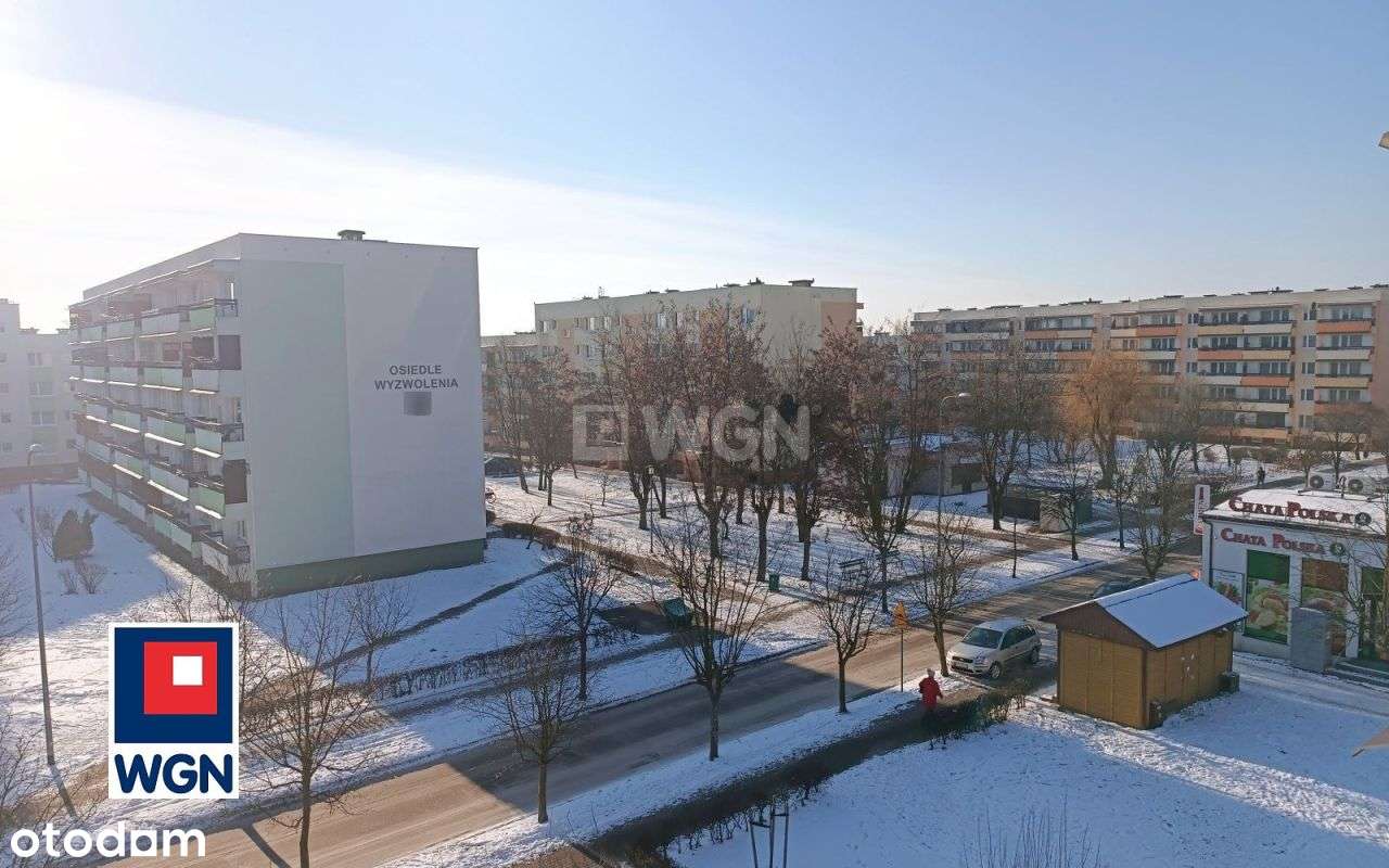 Przestrzenne mieszkanie na Osiedlu Wyzwolenia w Tu-14