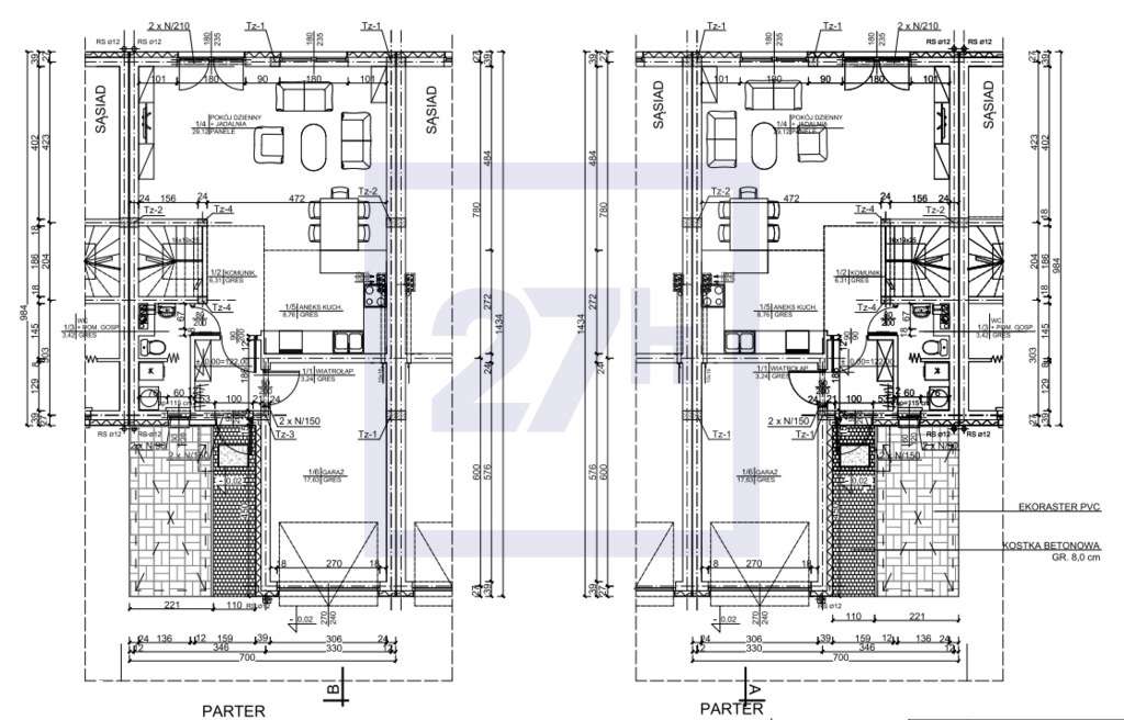 ▶5p ✔Garaż ✔Taras ✔Gładzie ✔Schody ✔Alarm ✔Las ✔0%-1