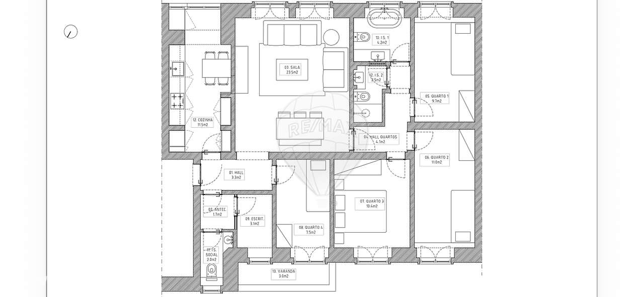 Apartamento T4 para venda-26