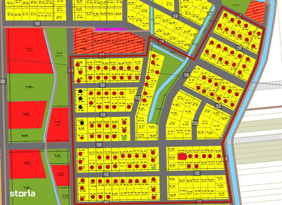Oferta! Parcele de teren Bucovat cu toate utilitatile! - Imagine principală: 3/9