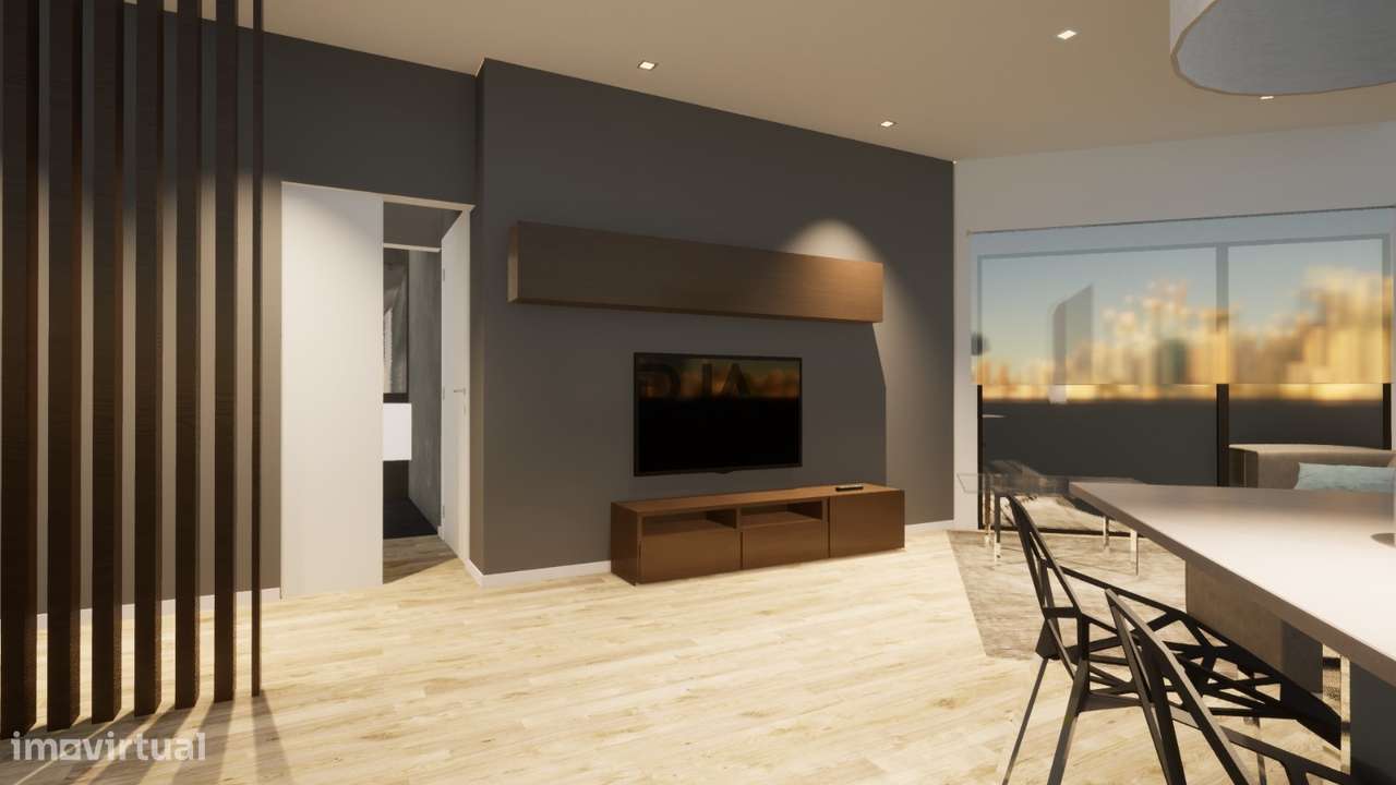 Apartamento T1 em Mangualde - Grande imagem: 4/12