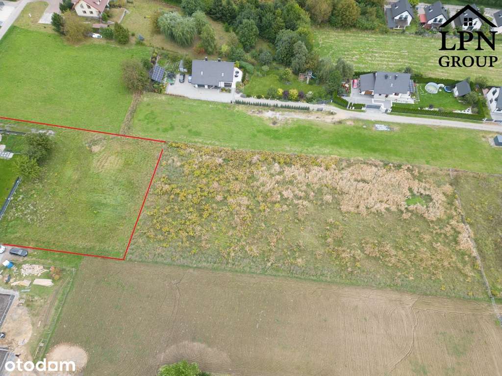 Działka budowlana 17 arów – Łuczyce, gm. Kocmyrzów-1
