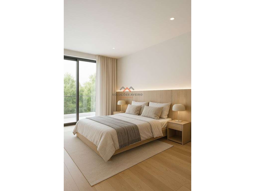 Apartamento T3 com Terraço de 44 m² | 2 Lugares de Garagem - Centro... - Grande imagem: 3/9