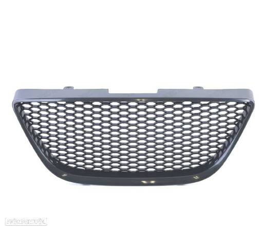 GRELHA FRONTAL SEM SÍMBOLO PARA SEAT IBIZA 08-12 PRETA - 3