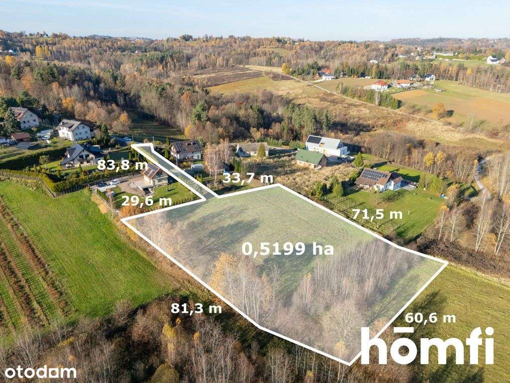 Budowlane 52 ary - spokojna i zielona okolica-0