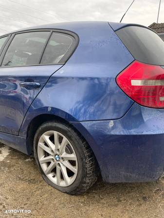 Aripa fata spate stanga dreapta le mans blau metallic BMW seria 1 E87 M pack facelift - 1