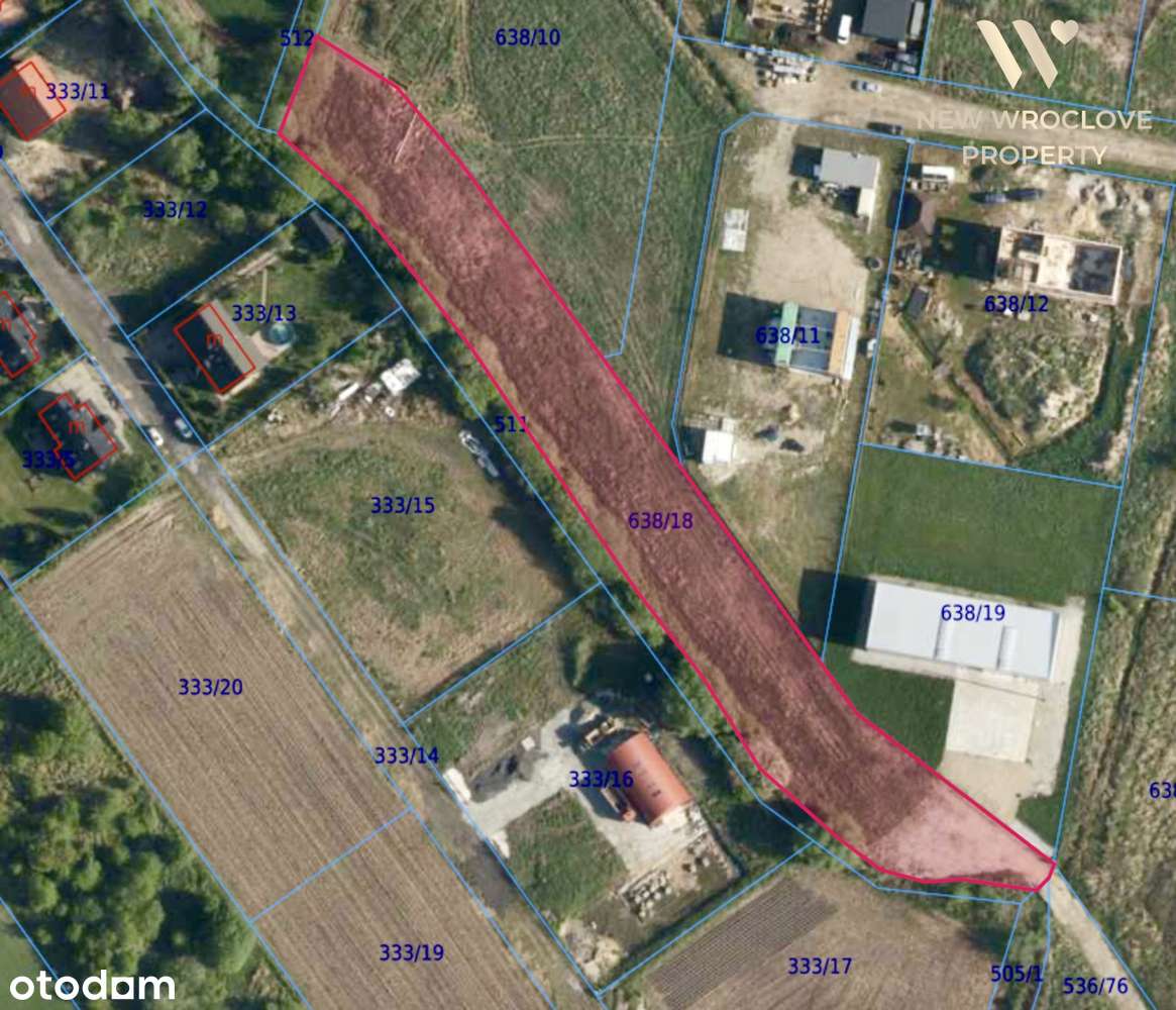 Działka przemysłowa/lekka zabudowa/do negocjacji - Pełny obrazek: 5/5