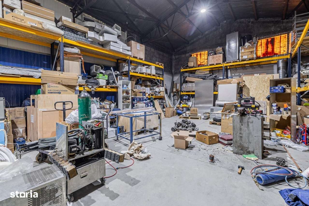 Investitie! Hala + birouri, 3300 mp teren, toate  utilitatile-5