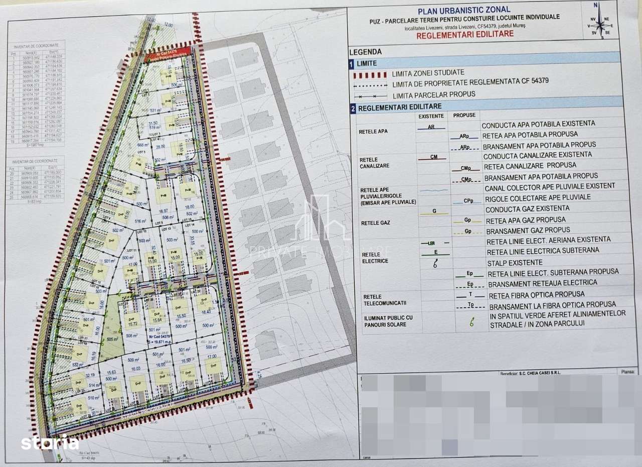 Parcele Teren de Vanzare(PUZ facut) 500 Mp, Str Progresului, Livezeni - Imagine principală: 5/8