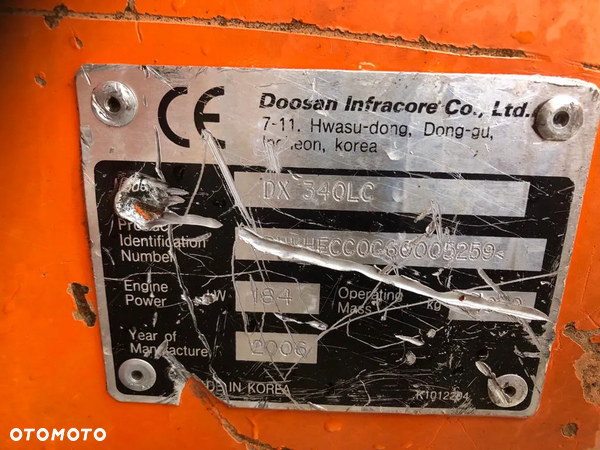 Doosan DX340 - 14