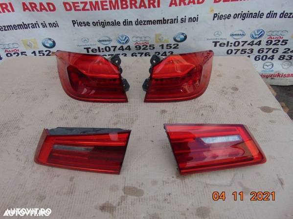 Stop BMW g30 stopuri spate stanga dreapta interior exterior aripa haion lampa tripla stop aripa 600l - 4