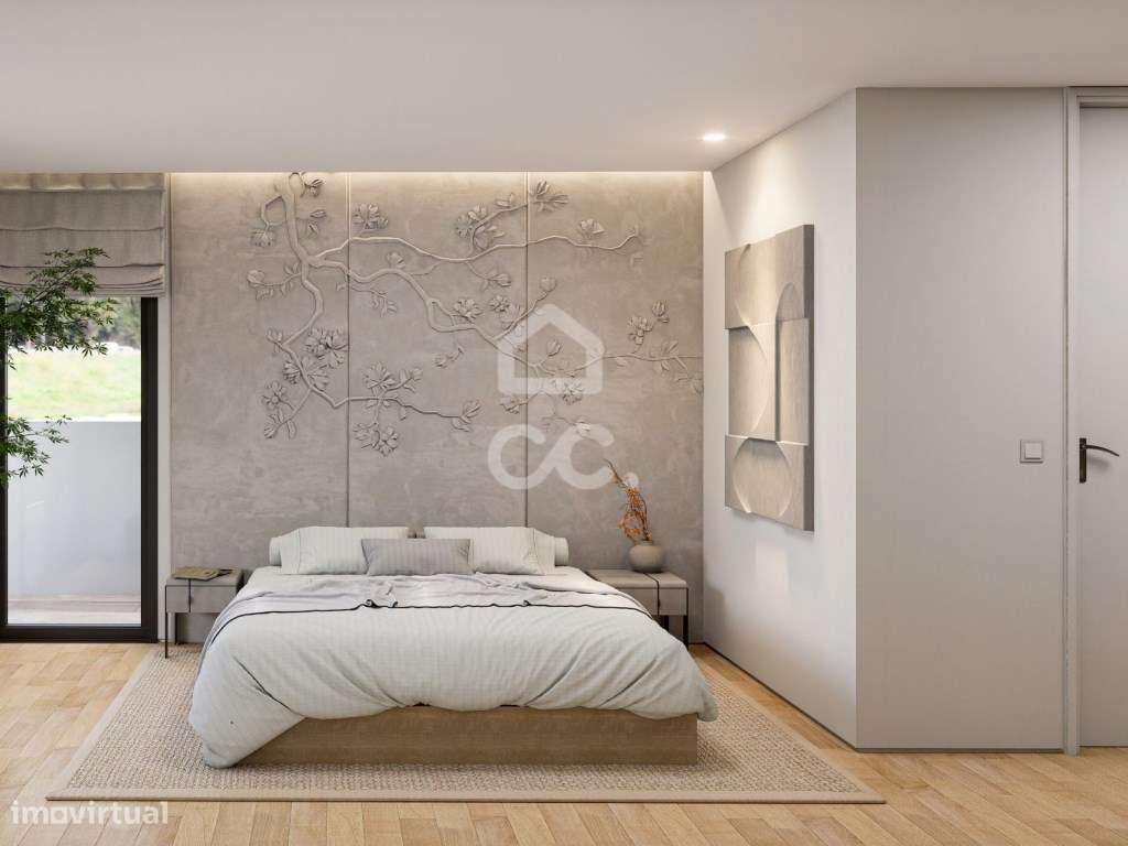 Apartamento T3 de Luxo no Último Piso - empreendimento na TROFA - Grande imagem: 5/9