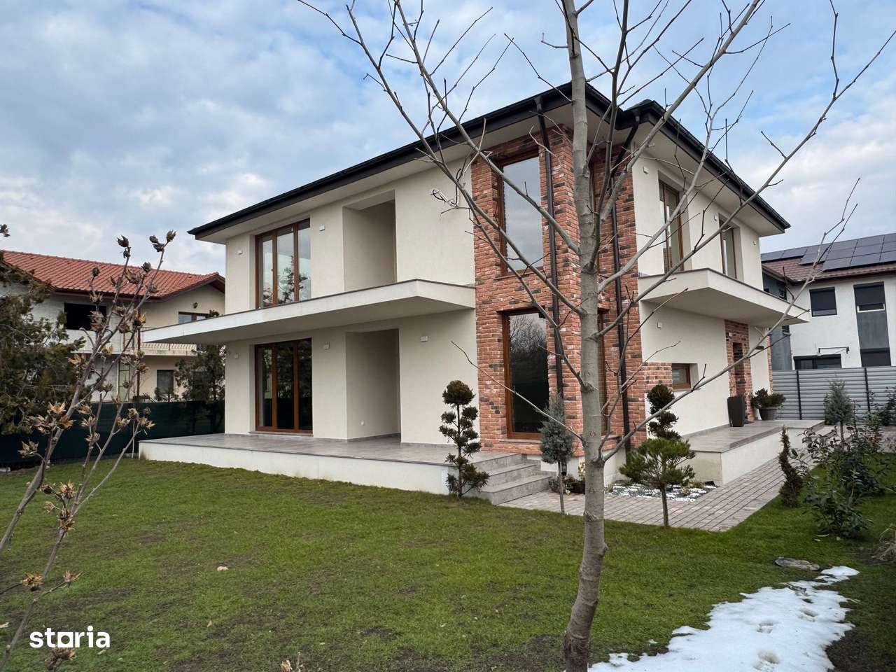 Vila Individuala de LUX Balotesti-Saftica | GARAJ | 0% comision-1