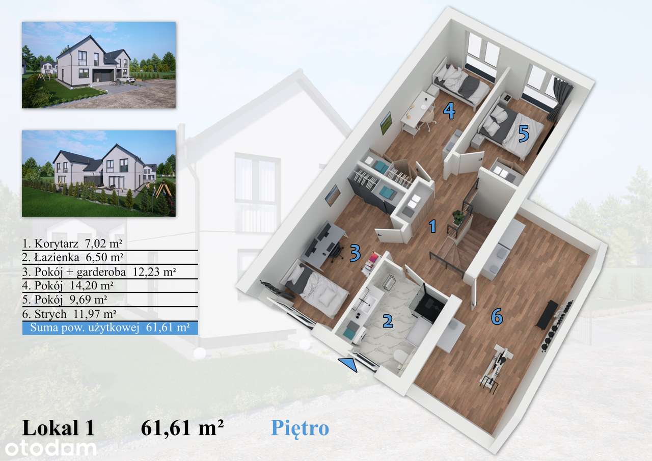 Energooszczędny, nowoczesny dom z garażem Gronowo/ Leszno-12