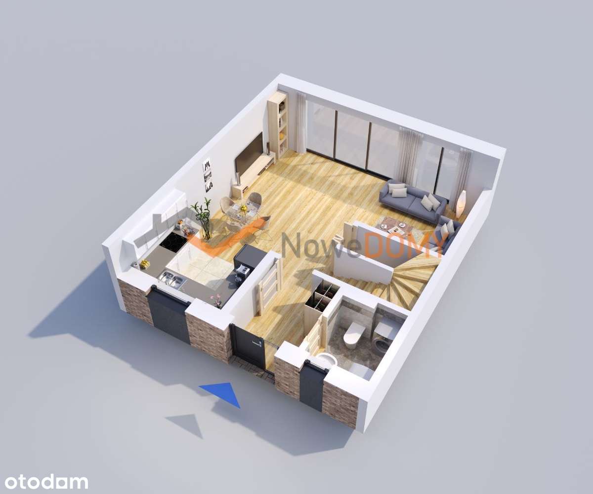 Segment Środkowy Gumieńce 97,4 m2 0% prow.-4