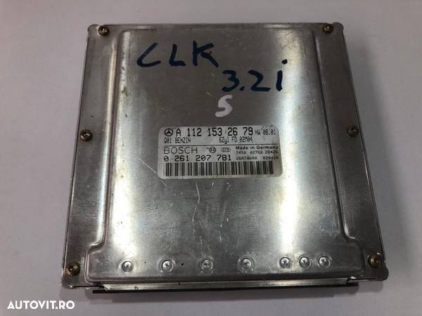 Calculator motor ecu Mercedes CLK (2002-2009) [C209] 3.2 benzina a1121532679 - 1