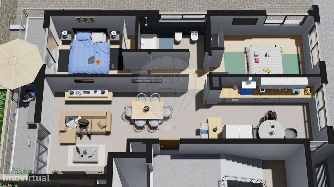 Apartamento T2 para venda - Grande imagem: 2/7