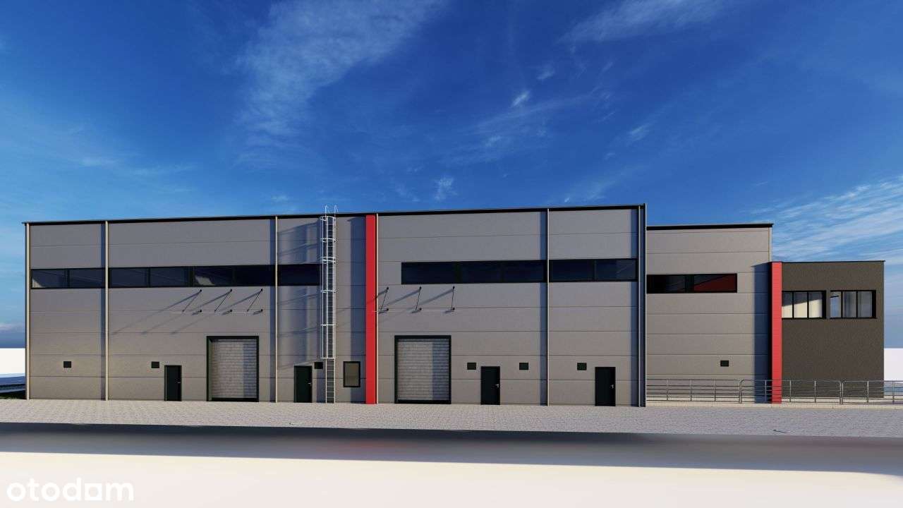 Hala magazynowa 1000m2 z biurami - Pełny obrazek: 4/6