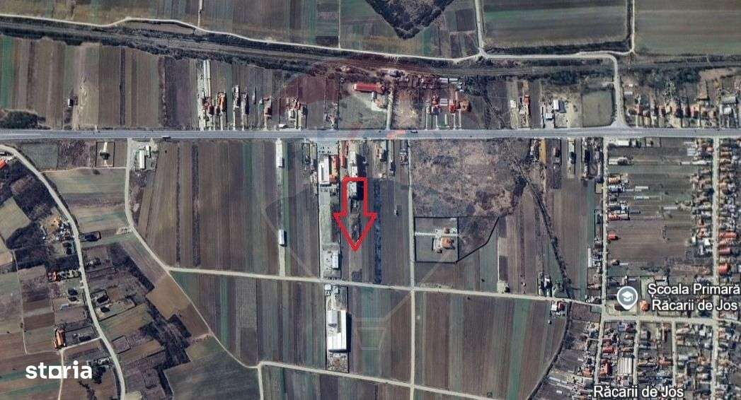 TEREN INTRAVILAN BRADESTI ,4909 MP, DESCHIDERE 31 M ,ZONA VATRA ROMANA - Imagine principală: 2/3