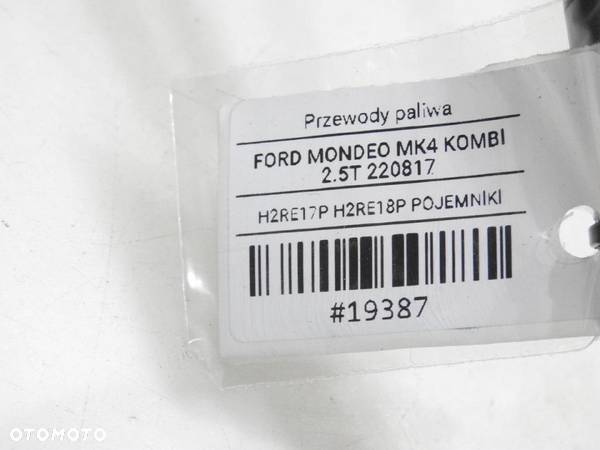 PRZEWÓD PALIWA FORD MONDEO MK4 2.5 T 6G91-9E963-CC - 8