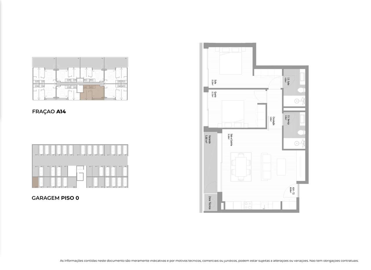 : T2 com lugar(es) de garagem – Gondomar, área do Porto-18