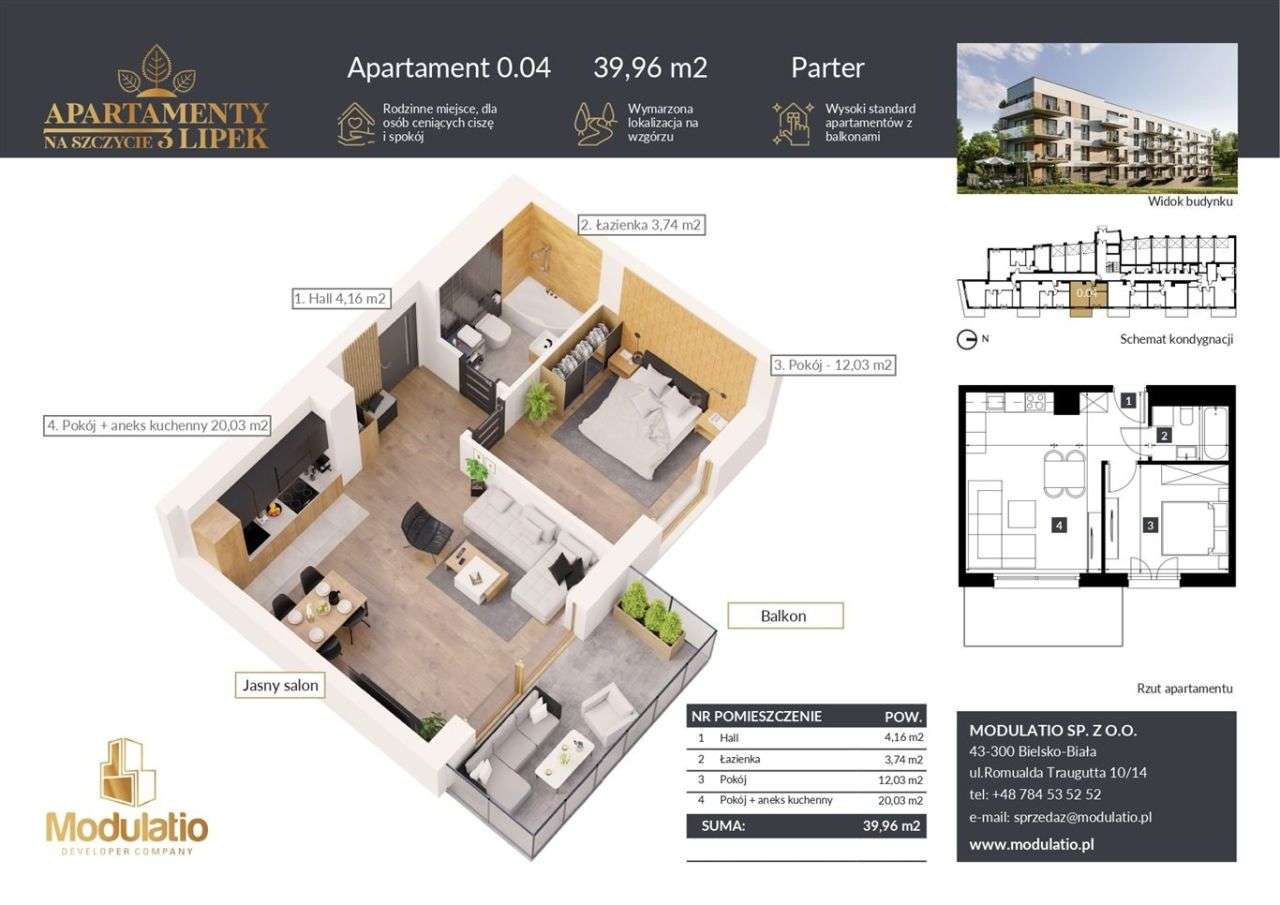 Oferta Tygodnia! 40M2, Klima, Podłogówka, Rabaty!!-4