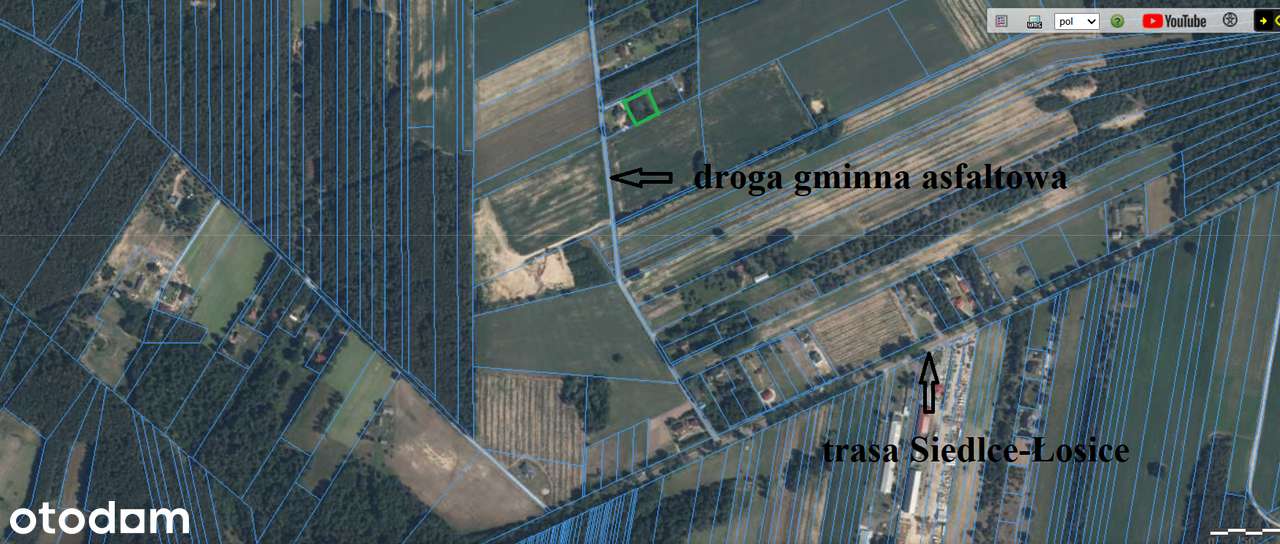 Działka budowlana, siedliskowa, Pieńki, gmina Mordy - Pełny obrazek: 5/7
